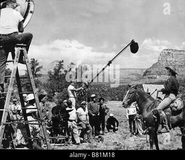 Yellowstone Kelly Jahr: 1959 USA tournage auf dem Set Regie: Gordon Douglas Stockfoto