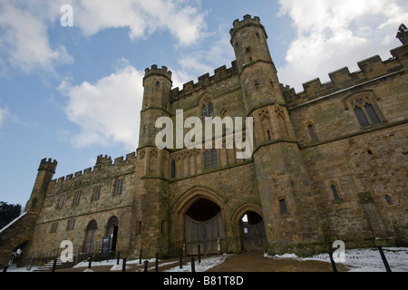 Battle Abbey, Battle, East Sussex, England GB UK im winter Stockfoto