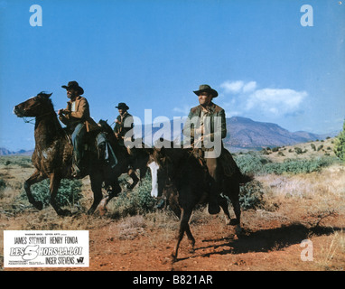 Les cinq Hors la loi Firecreek/Les cinq-hors la loi Jahr: 1968 USA Henry Fonda, Jack Elam Firecreek Regie: Vincent McEveety Stockfoto