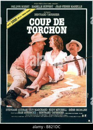 Coup de Torchon - Jahr: 1981 - Frankreich Affiche, poster Regie: Bertrand Tavernier Stockfoto