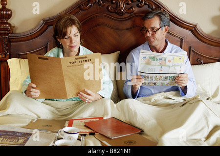 American Dreamz Jahr: 2006 USA Marcia Gay Harden, Dennis Quaid Regisseur: Paul Weitz Stockfoto