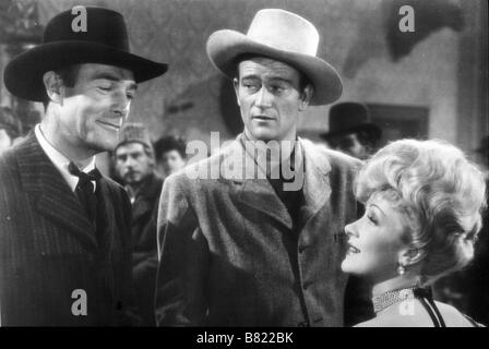 Die Spoiler Jahr: 1942 USA Regie: Ray Enright Marlene Dietrich, Randolph Scott, John Wayne Stockfoto