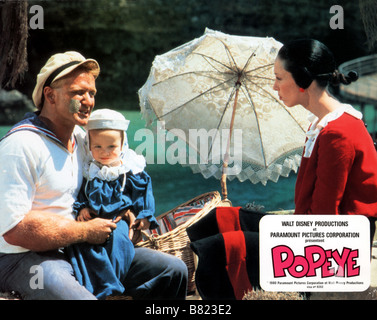 Popeye Jahr: 1980 USA Robin Williams, Shelley Duvall Regie: Robert Altman Stockfoto