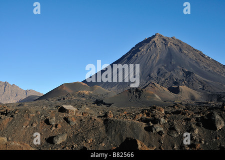 Pico de Fogo, Fogo Island, Cape Verde, Afrika Stockfoto