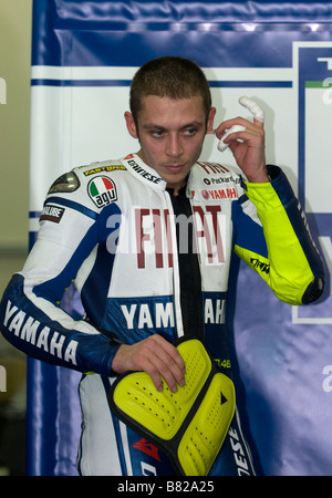 MotoGP-Weltmeister Valentino Rossi von Italien Stockfoto