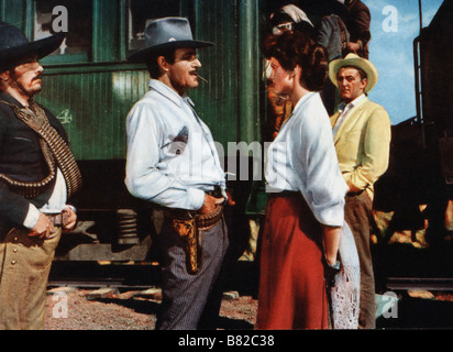 Bandido caballero Bandido Jahr: 1956 USA Robert Mitchum, Ursula Thiess, Gilbert Roland Regisseur: Richard Fleischer Stockfoto