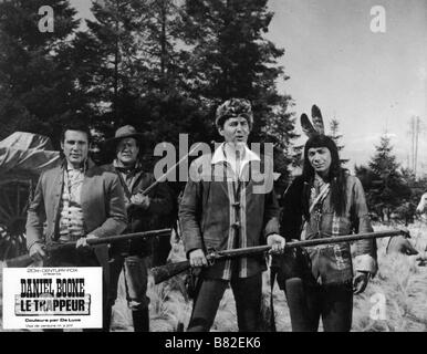 Daniel Boone: Le trappeur Daniel Boone: Frontier Trail Rider Jahr: 1966 USA Fess Parker, Ed Ames, Armando Silvestre Regie: George Sherman Stockfoto