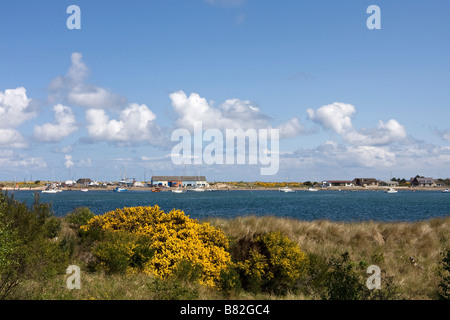 Findhorn Bay von Culbin Sande, Moray in der Nähe von Inverness, North East Highlands von Schottland, Großbritannien Stockfoto