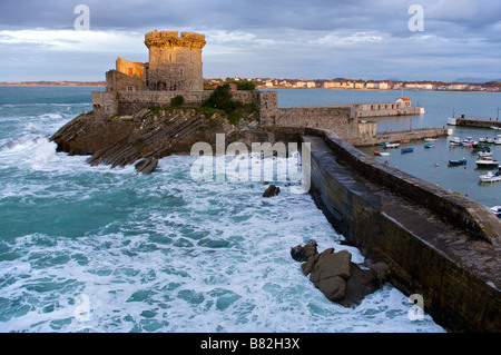 Fort von Socoa zahlt Baskenland Frankreich Stockfoto