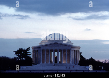 Thomas Jefferson Memorial in Washington DC Potomac River Halbin von Columbia, Vereinigte Staaten von Amerika Stockfoto