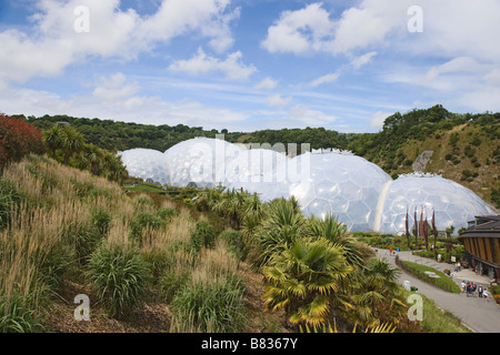 Eden Project Bodelva Cornwall England Großbritannien Stockfoto