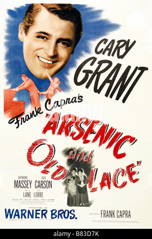 Arsen et Vieilles dentelles Arsenic and Old Lace (1944) USA Cary Grant Affiche, Poster Regie: Frank Capra Stockfoto