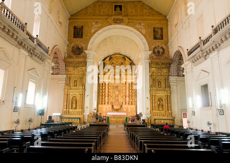 Basilica von Bom Jesus in alten Goa Indien Stockfoto