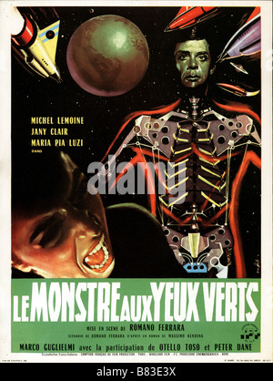 I Pianeti contro di noi Planeten um uns Jahr: 1961 Italien/Frankreich Regisseur: Romano Ferrara Filmplakat (Fr) Stockfoto