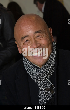 Chinesische TV-Koch und Autor Ken Hom Stockfoto