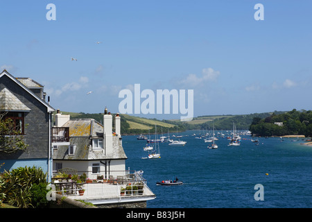 Blick über Salcombe Devon England Großbritannien Stockfoto