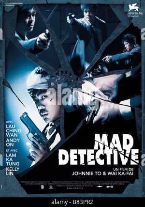 Sun taam Mad Detective Jahr: 2007 - Hong Kong Regie: Johnnie To, Wai Ka-Fai Film Poster Stockfoto