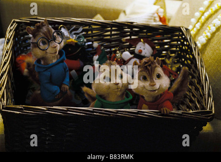 Alvin und die Chipmunks Jahr: 2007 USA Regie: Tim Hill Stockfoto