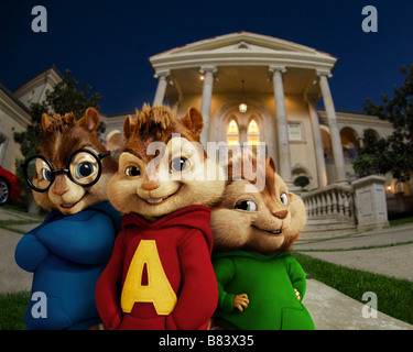 Alvin und die Chipmunks Jahr: 2007 USA Regie: Tim Hill Stockfoto