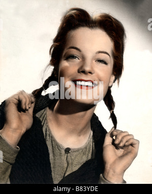 Das Mädchen und die Legende Robinson soll nicht sterben Jahr: 1957 - Westdeutschland Romy Schneider, Regie: Josef von Báky Stockfoto