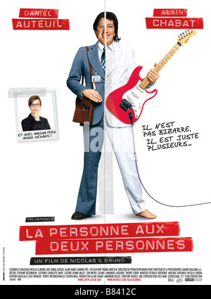 La Personne aux Deux personnes Jahr: 2008-France Affiche/Poster Regie: Nicolas Charlet, Bruno Lavaine Stockfoto