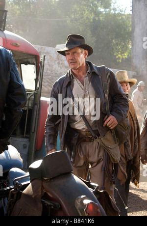 Indiana Jones und das Königreich des Kristallschädels Harrison Ford Jahr: 2008 Regie: Steven Spielberg. Stockfoto