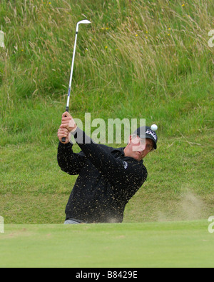 Phil Mickelson bei der offenen Royal Birkdale 2008 Stockfoto