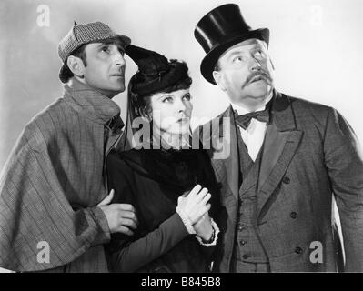 Die Abenteuer des Sherlock Holmes Jahr: 1939 - USA, IDA Lupino Basil Rathbone, Nigel Bruce Regie: Alfred Werker L. Stockfoto