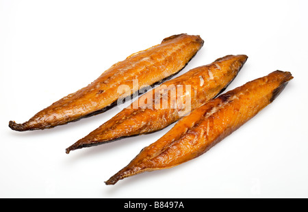 Makrele, geräuchert fetter Fisch Stockfoto