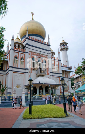 Masjid Sultan Singapura Moschee muslimischen Singapur Stockfoto