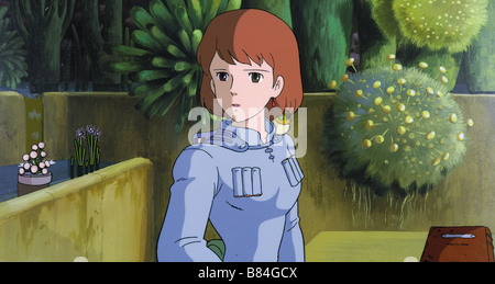 Kaze no Tani no Naushika Nausicaä aus dem Tal der Wind Jahr: Japan 1984 Regie: Hayao Miyazaki Animation Stockfoto