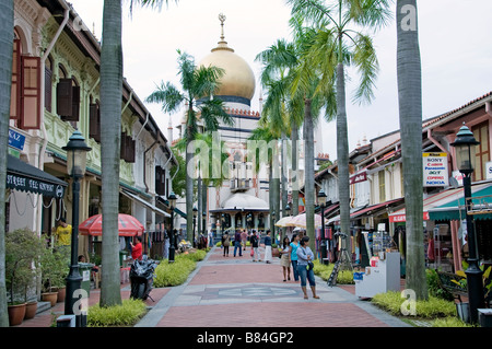 Masjid Sultan Singapura Moschee muslimischen Singapur Stockfoto