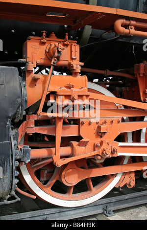 Ankara Türkei Museum für Dampflokomotive Stockfoto