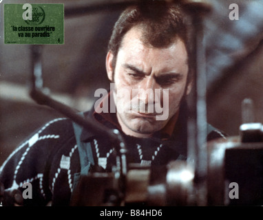 La Classe operaia va in Paradiso Jahr: 1971 - Italien Gian Maria Volontè Regie: Elio Petri Goldene Palme Cannes 1972 Stockfoto