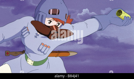Kaze no Tani no Naushika Nausicaä aus dem Tal der Wind Jahr: Japan 1984 Regie: Hayao Miyazaki Animation Stockfoto