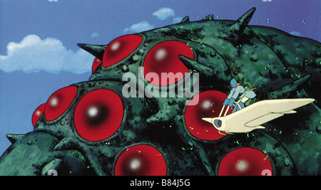 Kaze no Tani no Naushika Nausicaä aus dem Tal der Wind Jahr: Japan 1984 Regie: Hayao Miyazaki Animation Stockfoto