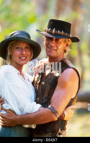 'Crocodile' Dundee II Jahr: Australien/USA 1988 - Regie:: John Cornell Paul Hogan, Linda Kozlowski Stockfoto