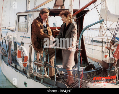 Marlène Jobert Bruno Cremer unter der Regie von Daniel Duval Stockfoto