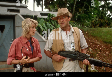 Jurassic Park Jahr: 1993 USA Regie: Steven Spielberg, Laura Dern, Bob Peck Stockfoto