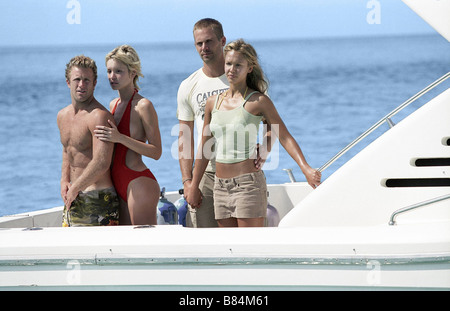 In den Blauen Jahr: 2005-USA Scott Caan, Ashley Scott, Paul Walker, Jessica Alba Regisseur: John stockwell Stockfoto