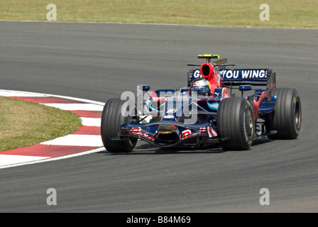 Sebastian Vettel auf den britischen Grand Prix 2008 Stockfoto