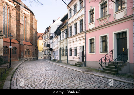 Nikolaiviertel Berlin-Deutschland Stockfoto