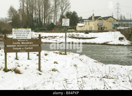 Abergavenny Südwales GB UK 2009 Stockfoto