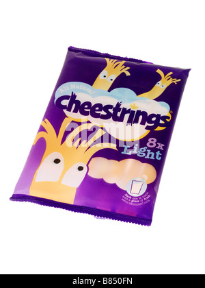 Cheestrings Stockfoto