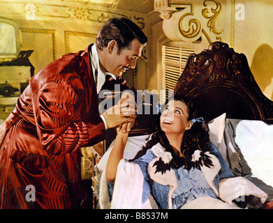 Mit dem Wind Jahr: 1939 - USA Clark Gable, Vivien Leigh Regie: Victor Fleming gegangen Stockfoto