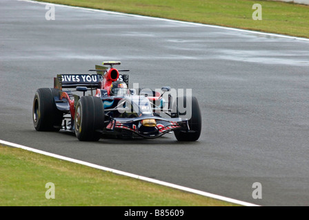 Sebastian Vettel auf den britischen Grand Prix 2008 Stockfoto