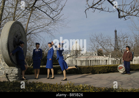 Die Welt Shi Jie/Shijie Jahr: 2004 - China Regie: Jia Zhangke Zhao Tao Stockfoto