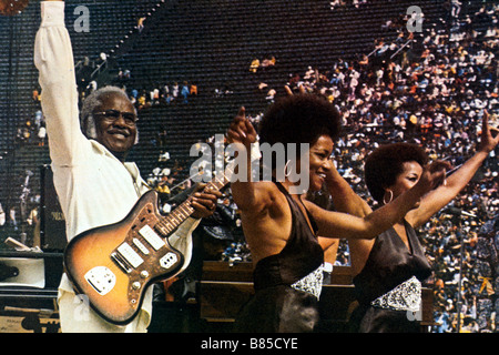 Wattstax Wattstax (1973) USA Roebuck 'Pop' Staples, Mavis Staples Die Staple Singers Regie: Mel Stuart Stockfoto