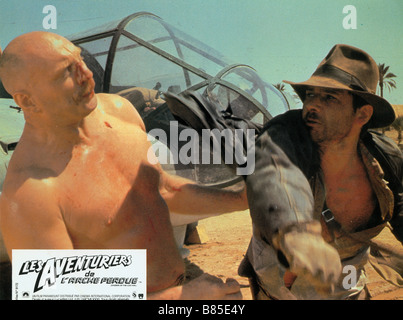 Jäger des verlorenen Schatzes Jahr: 1981 USA Harrison Ford Regie: Steven Spielberg. Stockfoto