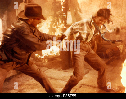 Jäger des verlorenen Schatzes Jahr: 1981 USA Harrison Ford Regie: Steven Spielberg. Stockfoto